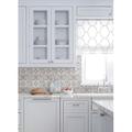 WallPops! Holly Embossed Peel & Stick Backsplash Tile Decal in Gray | 20 H x 20 W in | Wayfair WPBS4644