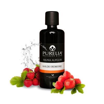 Saunaaufguss Konzentrat Wilde Erdbeere 100 ml natürlicher Sauna-aufguss - reine ätherische ö