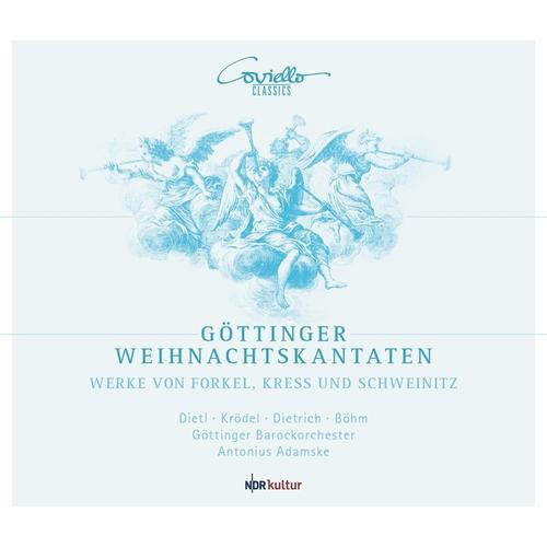 Göttinger Weihnachtskantaten - Dietl, Krödel, Adamske, Göttinger Barockorchester. (CD)