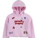Levi's Shirts & Tops | Levi's Hello Kitty Girls Cropped Fleece Hoodie | Color: Pink | Size: Mg