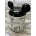 Disney Other | Disney Sketch Book Small Kitchen Bath Canister Jar With Lid Nwt | Color: Black/White | Size: Os