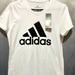 Adidas Tops | (Bundle W/ Grey Tee 2 For $22) Women’s Adidas Tee | Color: White | Size: S