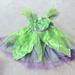 Disney Costumes | Halloween Dress And Shoes | Color: Green/Purple | Size: 5/6