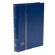 Leuchtturm 327853 Briefmarken-Sammel-Album - Einsteckbuch Basic - 64 Schwarze DIN A4-Seiten - unwattiert, blau