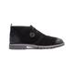 Popps COOPER Mens Suede Desert Boots Black