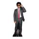 STAR CUTOUTS CS987 The Weeknd Lifesize Cardboard Cutout With Mini Cutout