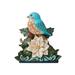 enesco Jim Shore Fig Wonderland Bluebird w/ Poinsettia Resin | 5.51 H x 5 W x 1.97 D in | Wayfair 6009484