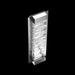 Schonbek Beyond Echelon 1 - Light LED Dimmable Flush Mounted Sconce Glass/Metal in Gray | 18 H x 6 W x 2.25 D in | Wayfair BWS10218-PN