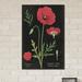 East Urban Home Poppy Chart Graphic Art on Wrapped Canvas, Cotton in Black/Gray/Green | 18" H x 12" W x 1.5" D | Wayfair USSC8547 33597464