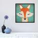 Redwood Rover 'Fox' by Ryan Fowler - Wrapped Canvas Print Canvas, Cotton in Green/Orange | 24 H x 12 W x 1.5 D in | Wayfair VVRO5757 33333956