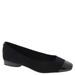 Anne Klein Caroleen Flat - Womens 7 Black Slip On Medium