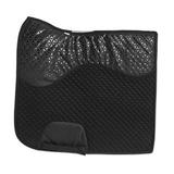 SmartPak Deluxe Anti - Slip + Grip Dressage Saddle Pad - Black - Smartpak