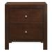 LYKE Home Laurel Cappuccino Nightstand