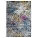 White 36 x 24 x 0.38 in Area Rug - AMER Rugs Hannah Abstract Transitional Durable Performance Multicolor Area Rug | 36 H x 24 W x 0.38 D in | Wayfair