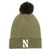 Men's Under Armour Green Northwestern Wildcats Freedom Collection Cuffed Knit Hat with Pom