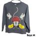 Disney Shirts & Tops | Boys Disney Crewneck Sweatshirt M | Color: Black/Gray | Size: Mb