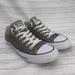 Converse Shoes | Converse Womens All Star Chuck Taylor Gray Canvas Sneakers Shoes 5j794 Size Us 7 | Color: Gray/White | Size: 7