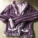 Anthropologie Jackets & Coats | Anthropologie Wool/Angora Blend Jacket/Sweater Sz M | Color: Pink/Purple | Size: M