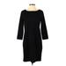 Gap Casual Dress - Sheath: Black Print Dresses - Women's Size Small