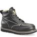 Carolina Flatiron 6" Moc Toe Work Boot - Mens 11 Black Boot E2