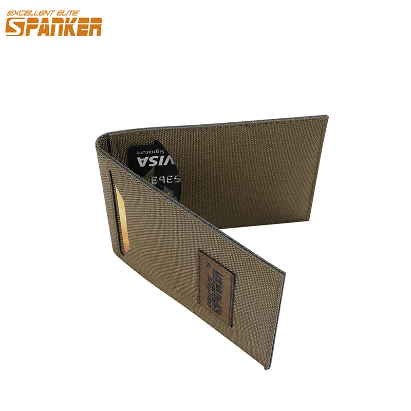 EXCELENT ELITE SPANKER antivol ID porte-carte de crédit étui de protection tactique étui de poche pliable hommes porte-cartes de crédit
