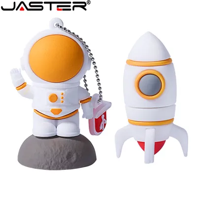JASTER – clé USB astronaute support à mémoire de 16GB 32GB 64GB 128GB lecteur Flash créatif et