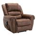 Faux Leather Power Lift Recliner Chairs with Massage and USB Port