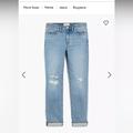 Madewell Jeans | Madewell High Rise Slim Boyfriend Jeans | Color: Blue | Size: 25