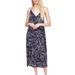 Michael Kors Dresses | Michael Michael Kors Chain Halter Midi Dress | Color: Blue/White | Size: M