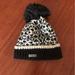 Columbia Accessories | Columbia Fleece Lined Winter Hat With Pom | Color: Black/Cream | Size: Os