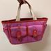 Coach Bags | Coach Orange And Pink Tote Bag Large Barbie Pink | Color: Orange/Pink | Size: Os