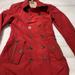 Burberry Jackets & Coats | Burberry Jacket | Color: Red | Size: 6