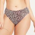 J. Crew Swim | J. Crew High-Rise Bikini Bottom In Leopard Print - Size M - Leopard | Color: Brown/Cream | Size: M