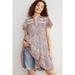 Anthropologie Dresses | Anthropologie Georgina Tiered Shirt Dress With Pockets - Size Small | Color: Black/Blue/Gray/Red | Size: S