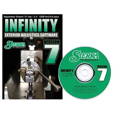 Sierra "Infinity Exterior Ballistic Software Version 7" CD-ROM SKU - 577439