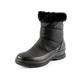 Avena Damen Boots Schwarz einfarbig