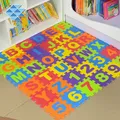 Polymère de jeu Montessori pour enfants tapis pour enfants puzzle oligtile alphabet chiffres et