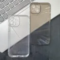 Coque en TPU souple transparente de luxe pour iPhone coque transparente en cristal antichoc iPhone