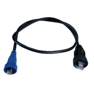 38" Black and Blue Contemporary Garmin Ethernet Cable