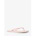 Michael Kors Jinx Logo Flip Flop Pink 5