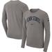 Men's Nike Heather Gray Penn State Nittany Lions Arch 2-Hit Long Sleeve T-Shirt