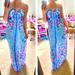 Lilly Pulitzer Dresses | Lilly Pulitzer Viv Maxi Dress In Multi Hidden Treasure | Size 4 | Lilly Pulitzer | Color: Blue | Size: 4