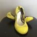 Coach Shoes | Coach Dalia Ballet Flats | Color: Yellow | Size: 6.5
