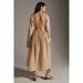 Anthropologie Dresses | Anthropologie Significant Other Midi Shirtdress | Color: Brown/Tan | Size: 10