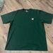 Carhartt Shirts | Carhartt Men's K87 Workwear Pocket Short Sleeve T-Shirt In Green Size Xl | Color: Green | Size: Xl