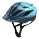 KED Unisex Jugend Street Jr. Pro Fahrradhelm, deep Blue Cyan matt, S (49-55cm)