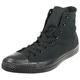 Converse All Star Hi Trainers Black Mono Canvas - 12 UK