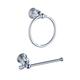 WOLIBEER Crystal Toilet Paper Holder Chrome Hand Towel Ring Towel Holder Bathroom Accessories Polished Wall Mounted 2 Pieces