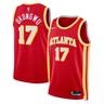 Atlanta Hawks Nike Icon Edition Swingman Jersey - Red Onyeka Okongwu Unisex