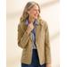 Appleseeds Women's Classic Wool Blazer - Brown - 18P - Petite